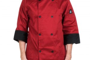 红色厨师服