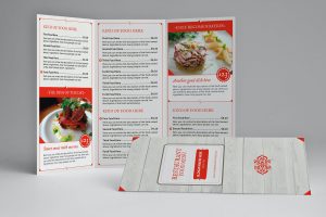 Classy Food Menu Illustrator Template