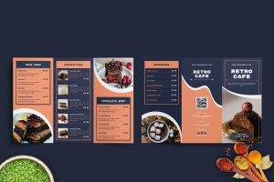 Retro Cafe – Restaurant Menu